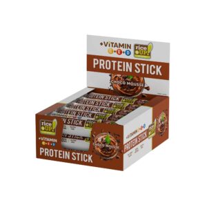 RiceUp! Витаминов Протеинов стик, Шоко мус, 15x40 g