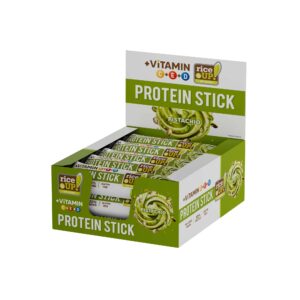 RiceUp! Витаминов Протеинов стик, Шамфъстък, 15x40 g